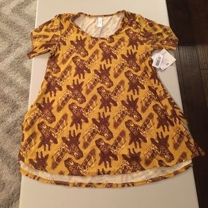 LuLaRoe Giraffe Print Perfect T